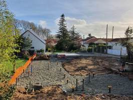 Dossier Leduc La Plaine sur Mer Maison ossature bois avec fondation en béton armé et techno pieux